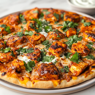 Achari Chicken Pizza